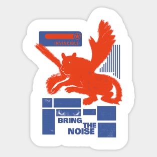 Prodigy of the Frontline – Shellshock Battle Rodent Design Sticker